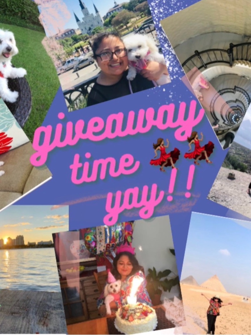 Giveaway time 
.